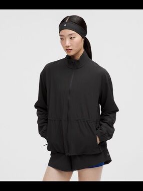 Lululemon Black Full-Zip Utility Jacket